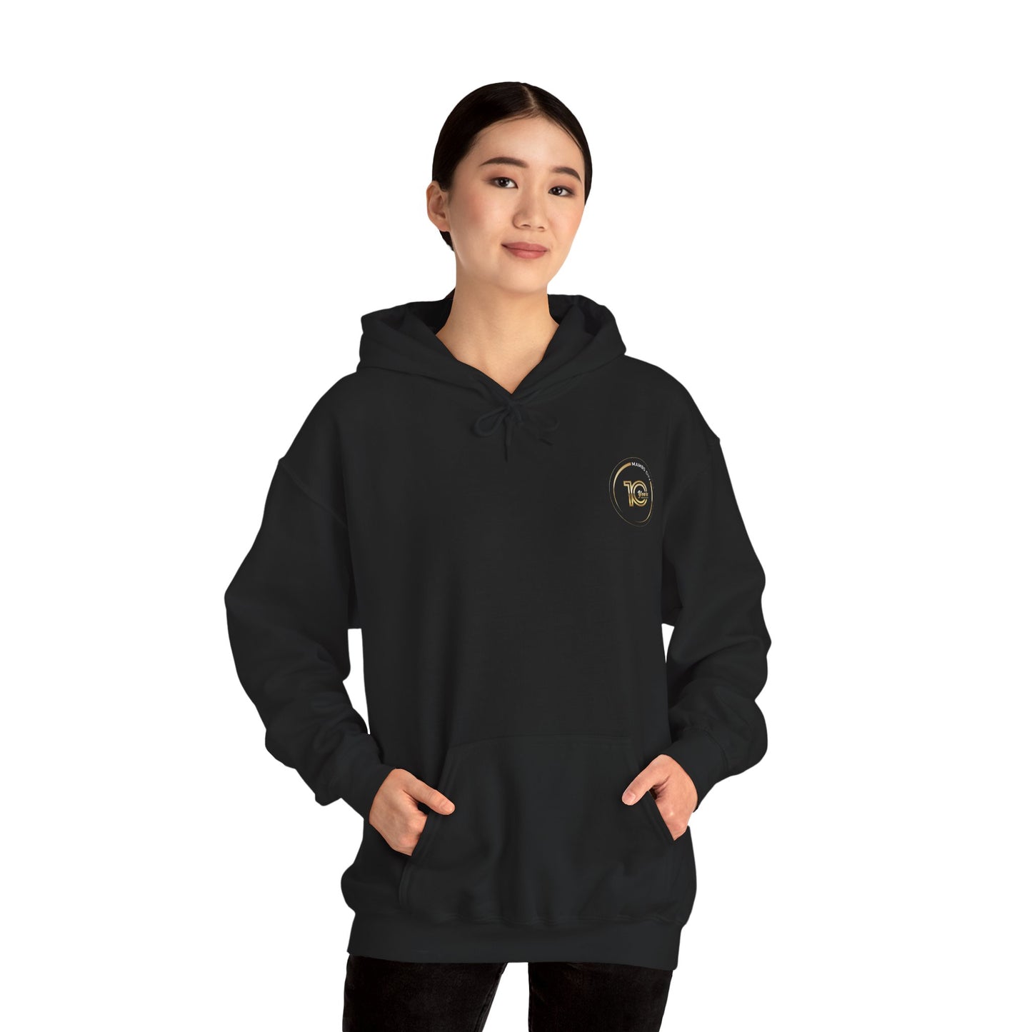 Mambo City - 10th Anniversary Special Edition Hooded Sweatshirt-Minimal
