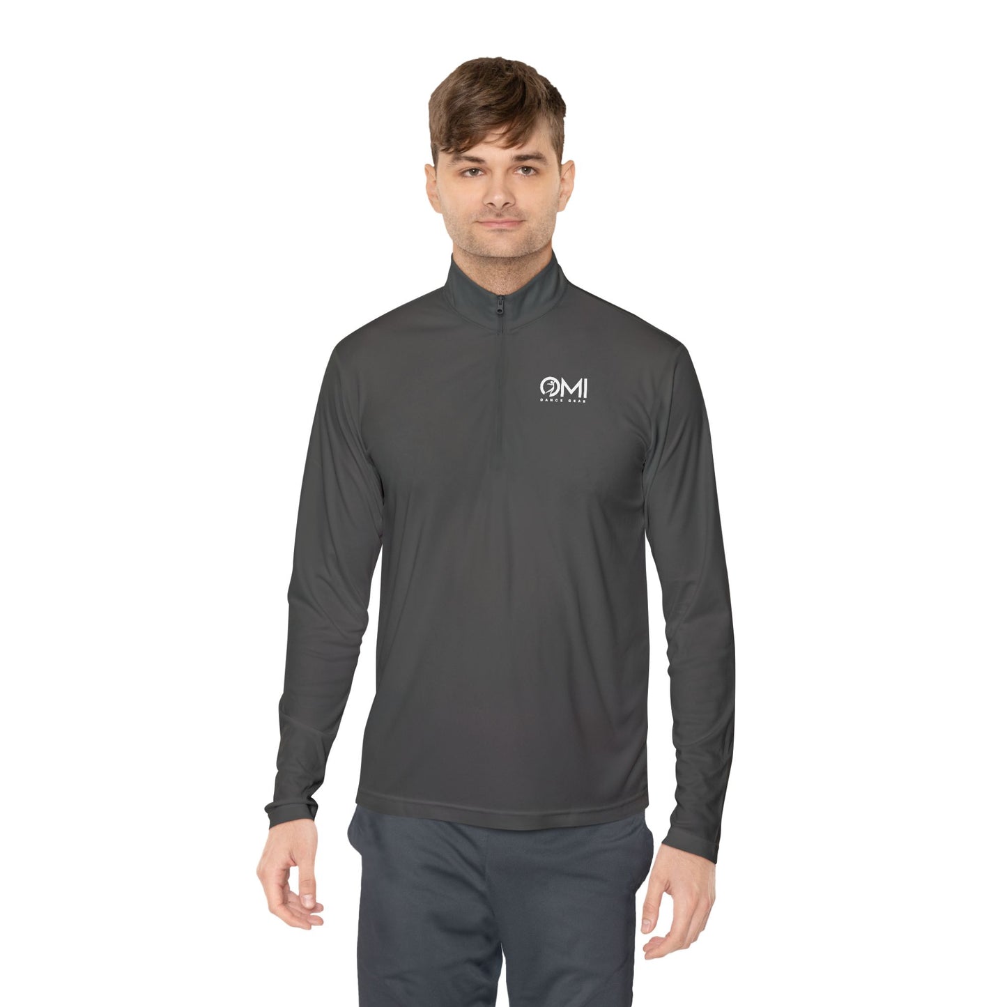 OMI Left-Chest Performance Warm-Up Top | Lightweight Moisture-Wicking Dance Shirt
