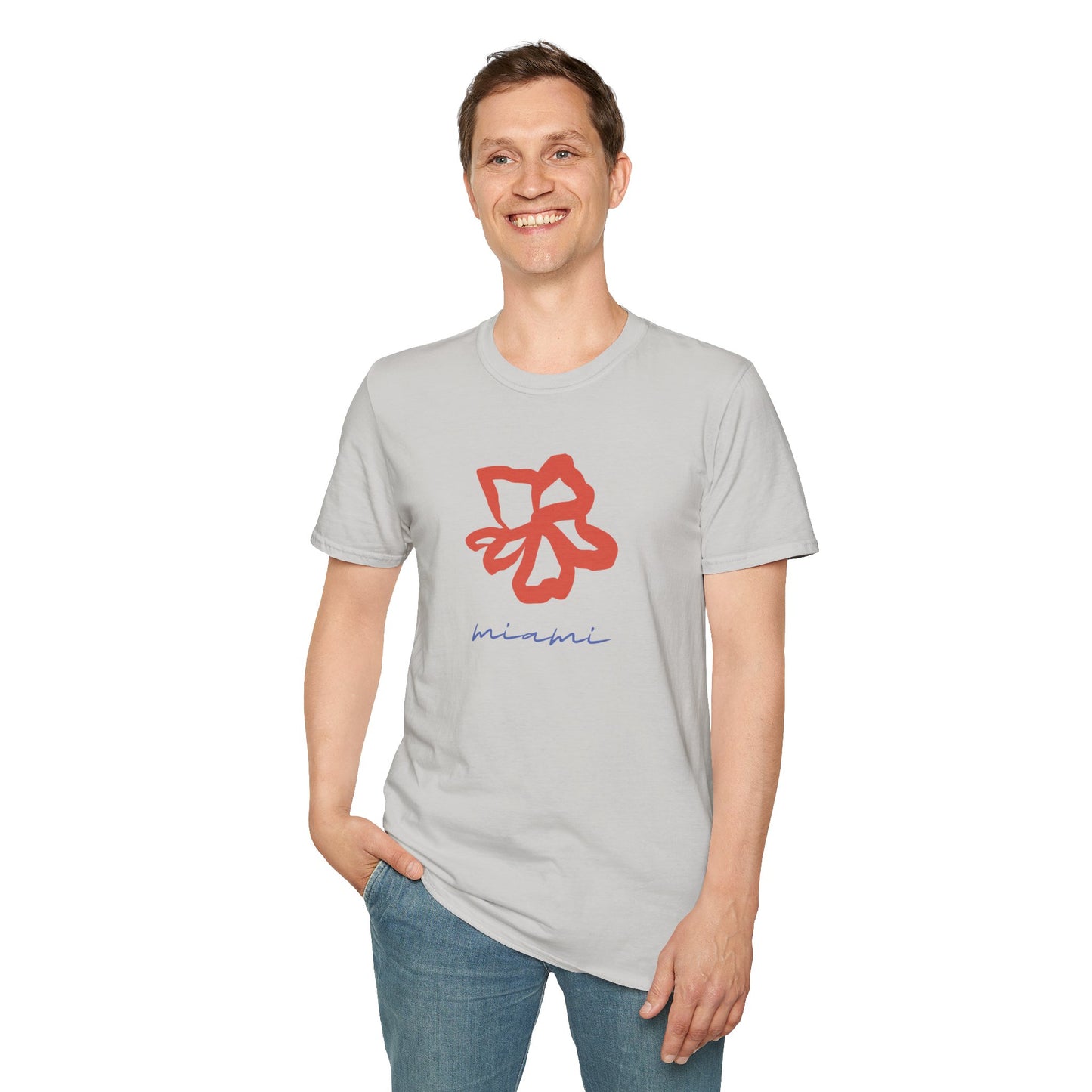 Miami Flower Soft T-Shirt