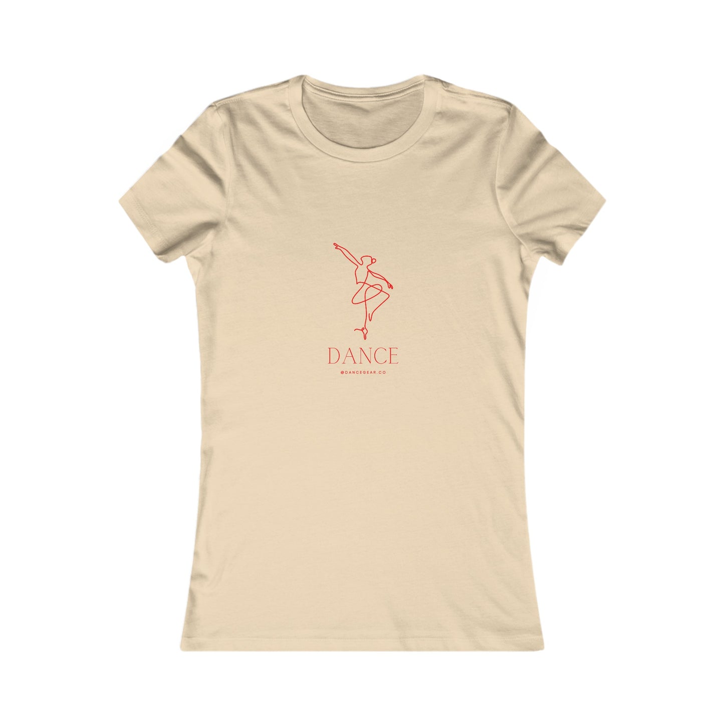 Women's Dance Fitted Tee