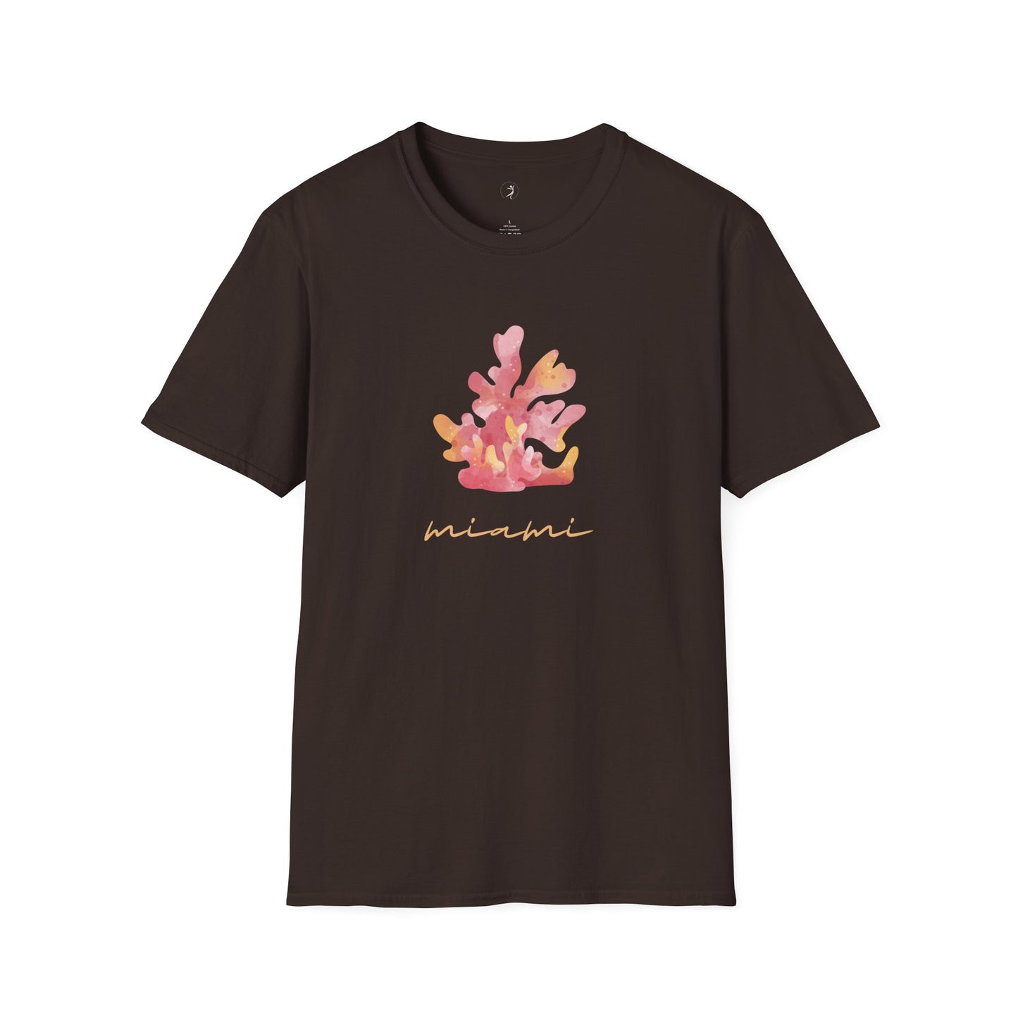 Miami Pink Coral Soft T-Shirt