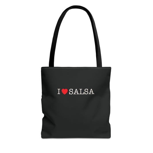I Love Salsa and Bachata Tote