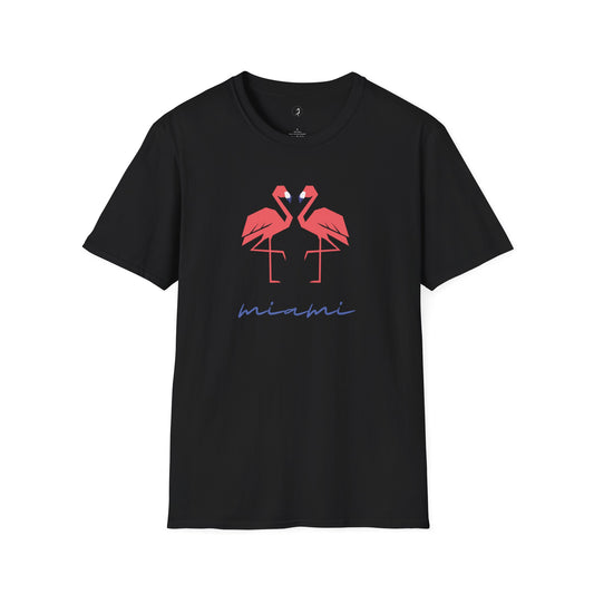 Miami Flamingos Soft T-Shirt