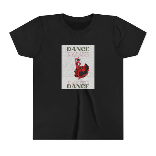 Youth Dance Short Sleeve Tee - Perfect for Young Dancers and Dance Enthusiasts