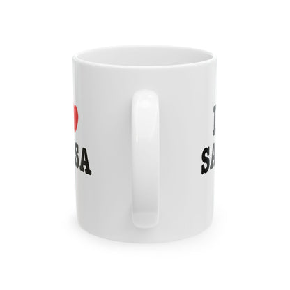 I ♥ Salsa Ceramic Mug