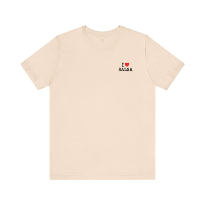 I Love Salsa Minimal NY Style T-Shirt
