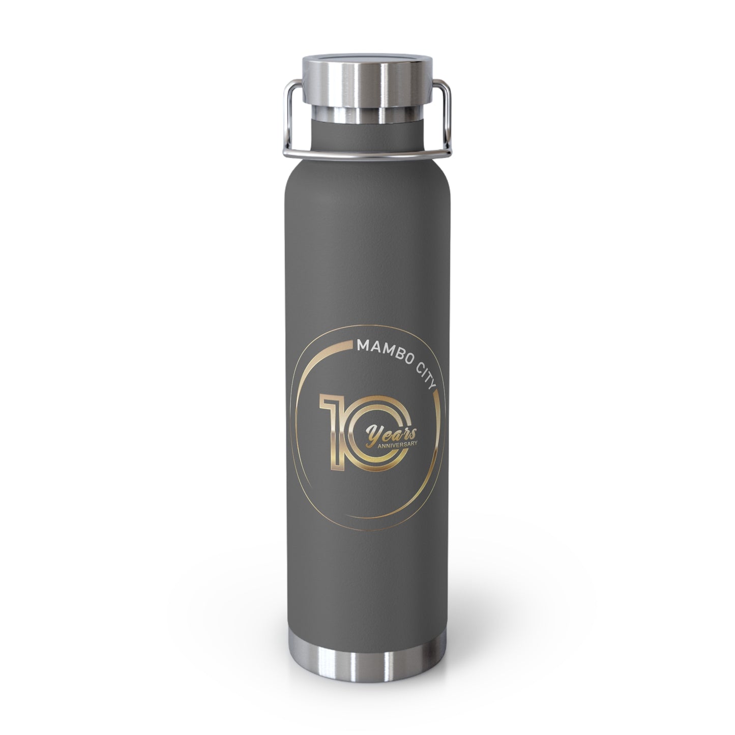 Mambo City - 10th Anniversary Special Edition Drink Bottle, Hot & Cold, Leak-Proof