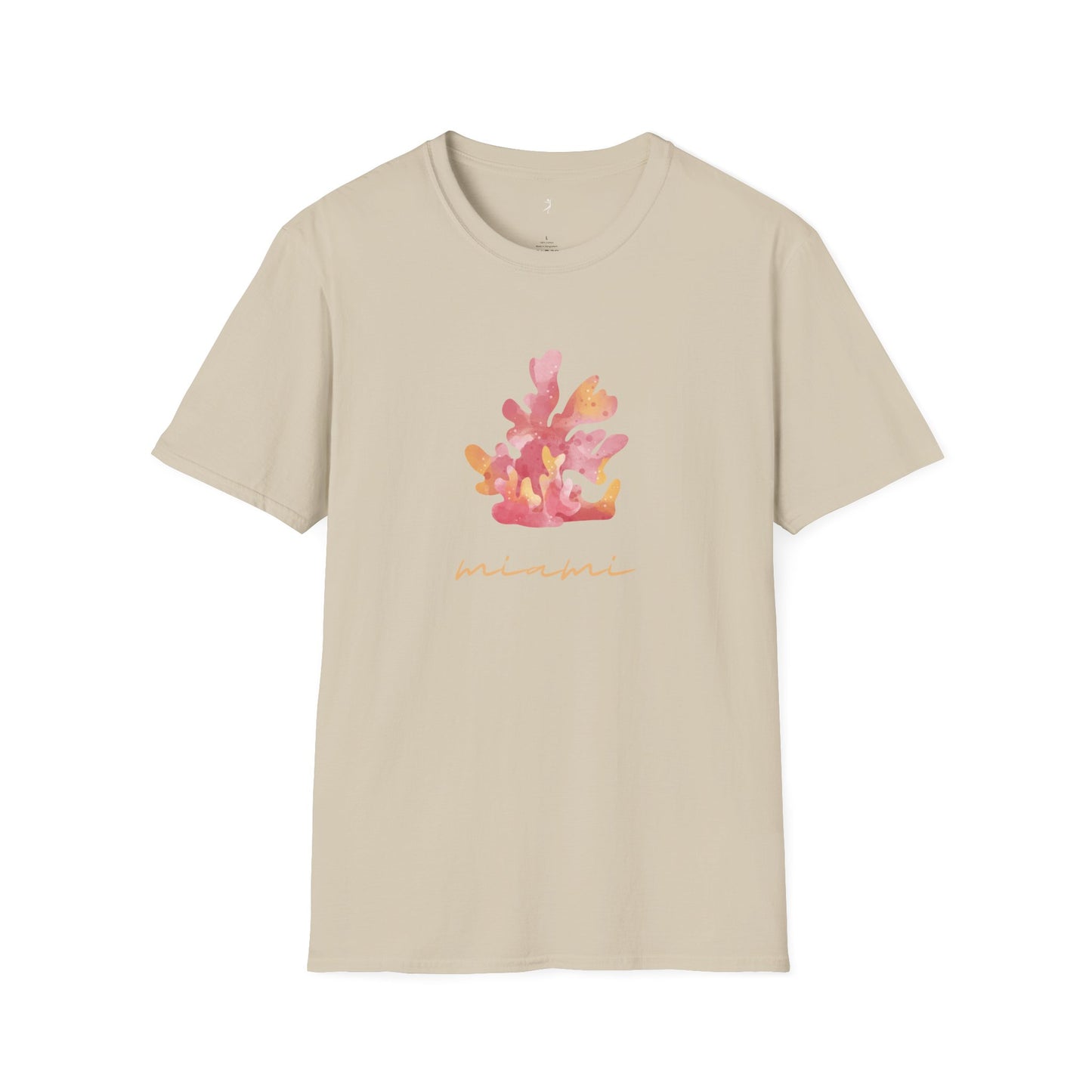 Miami Pink Coral Soft T-Shirt