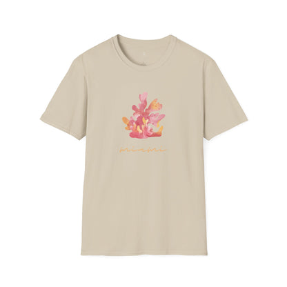 Miami Pink Coral Soft T-Shirt