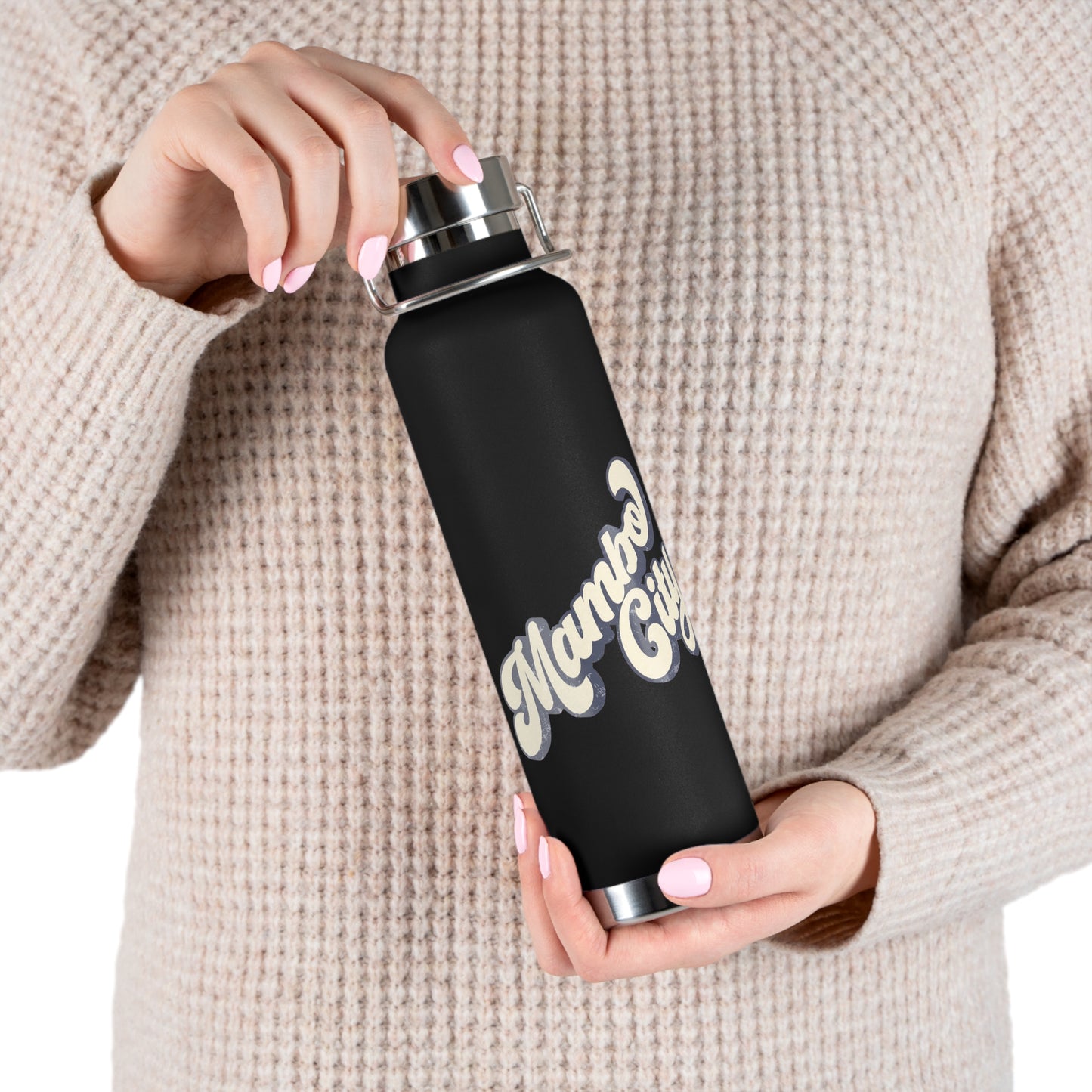 Mambo City - Classic Logo Drink Bottle, Hot & Cold, Leak-Proof
