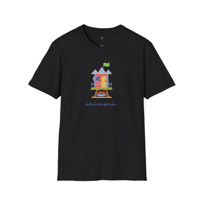 Miami Lifeguard Stations T-Shirt