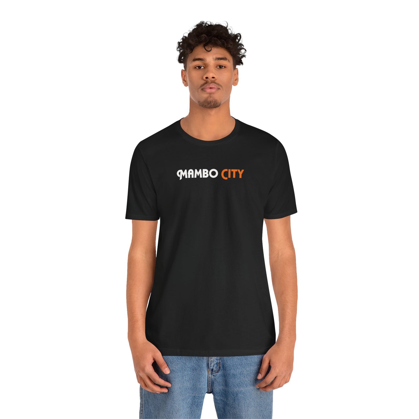 Mambo City - Deco T-shirt, Orange Accent