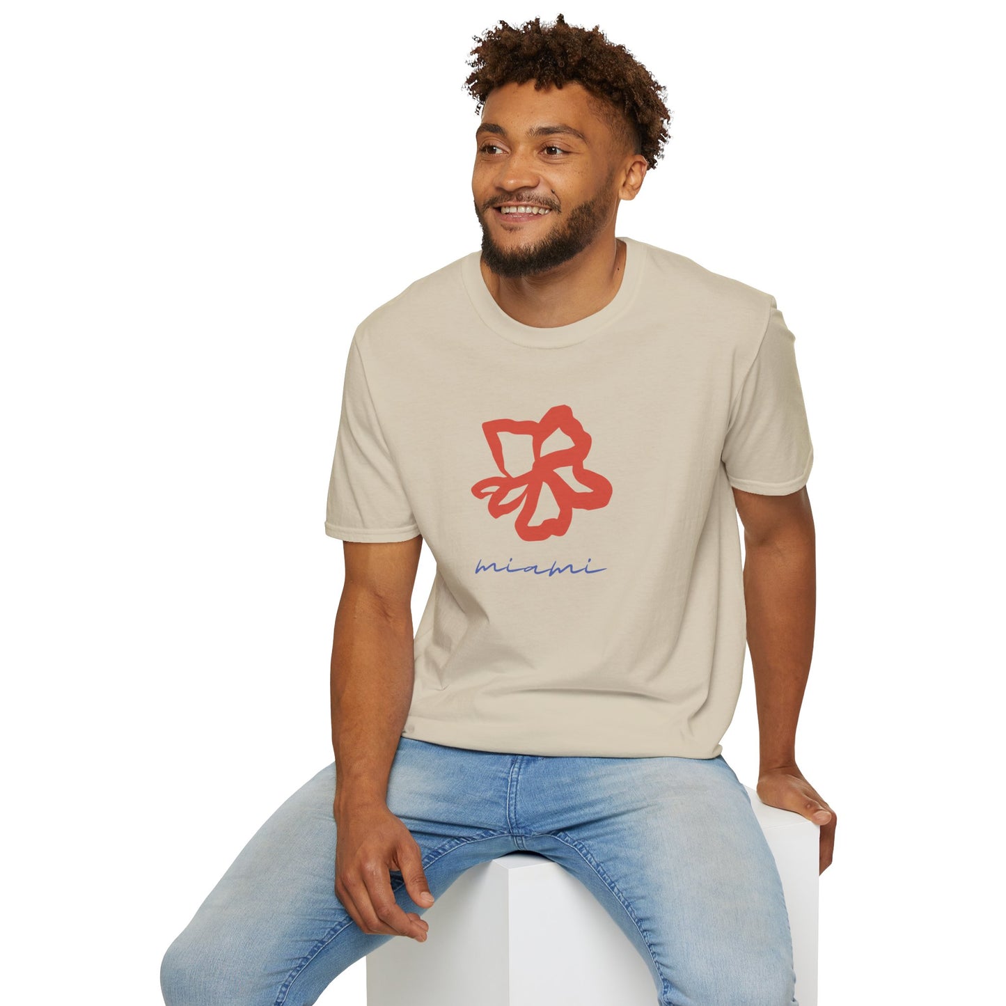 Miami Flower Soft T-Shirt