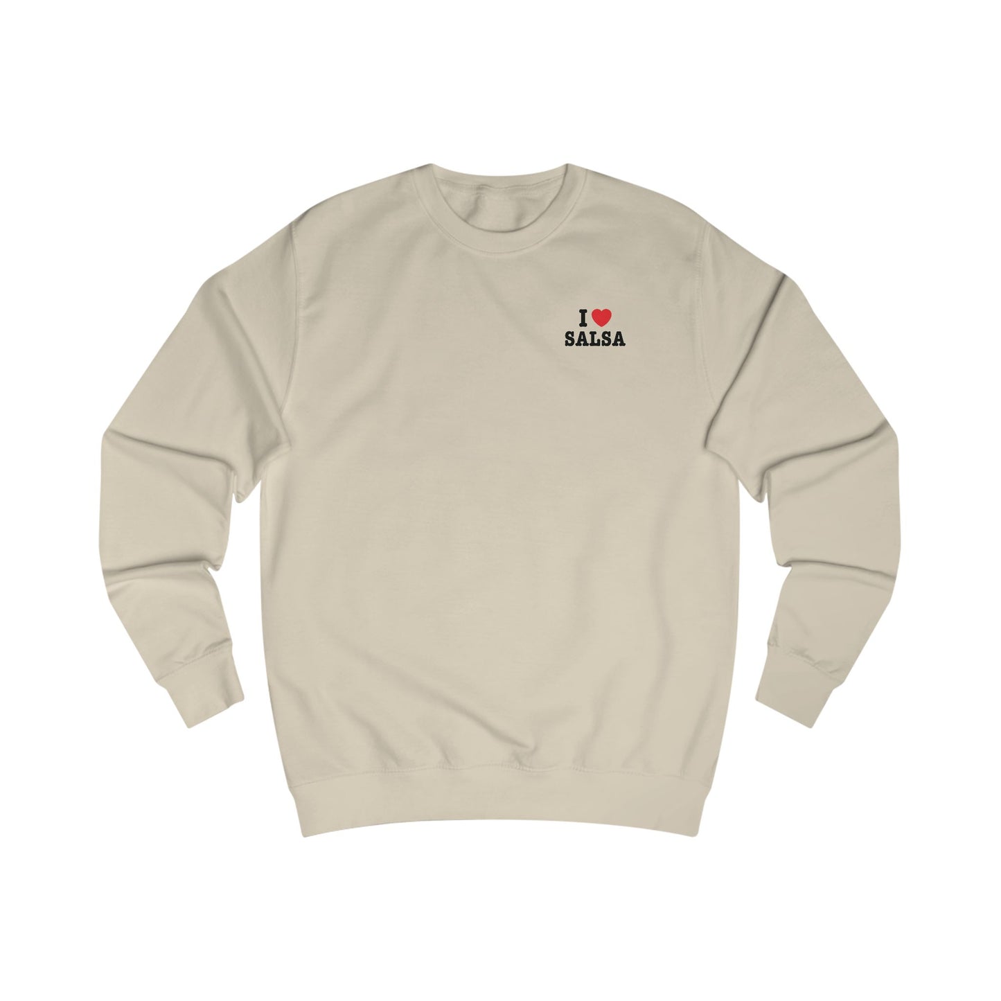 I Love Salsa Minimal NY Style Sweatshirt