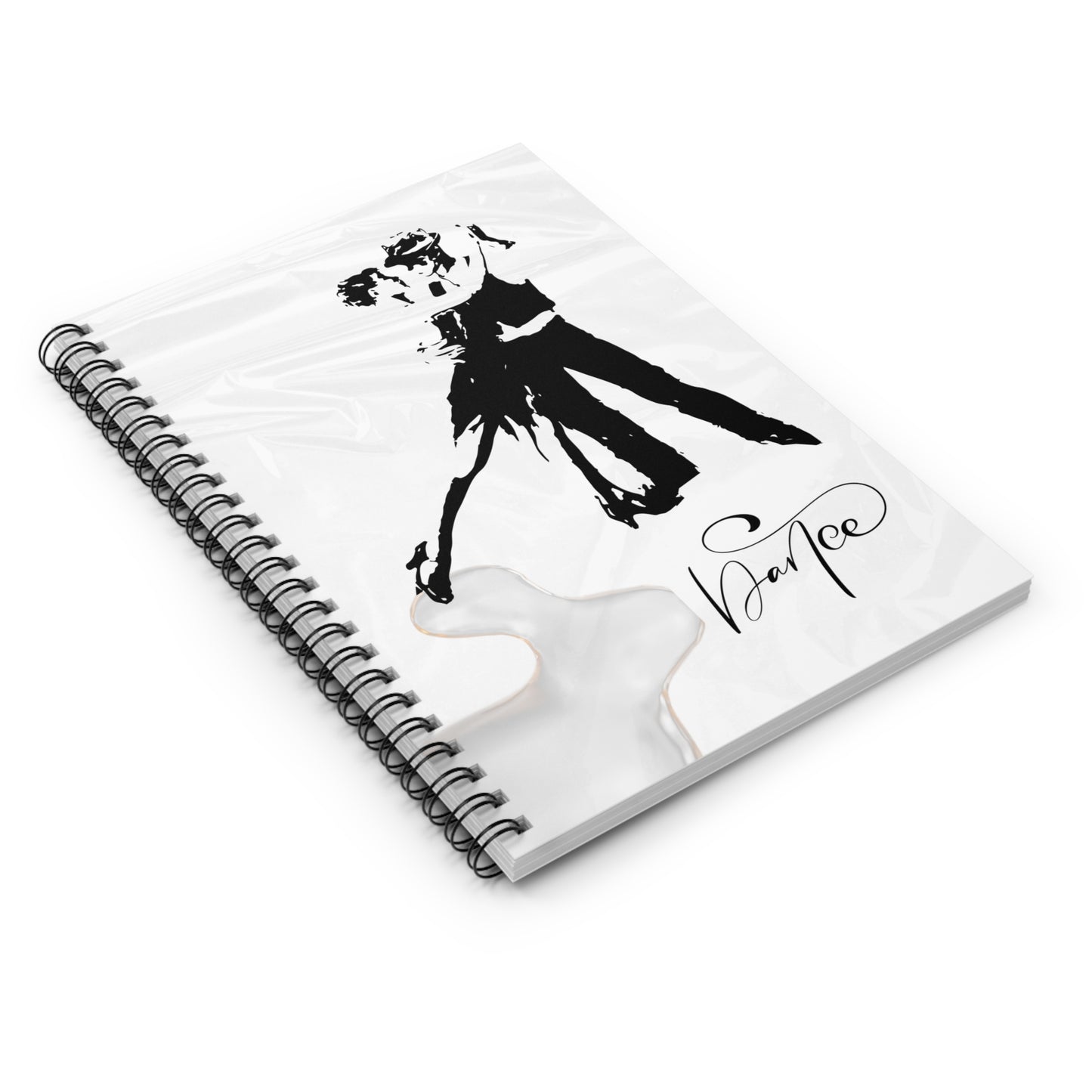 Dancing Couple Spiral Notebook
