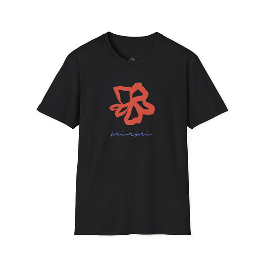 Miami Flower Soft T-Shirt