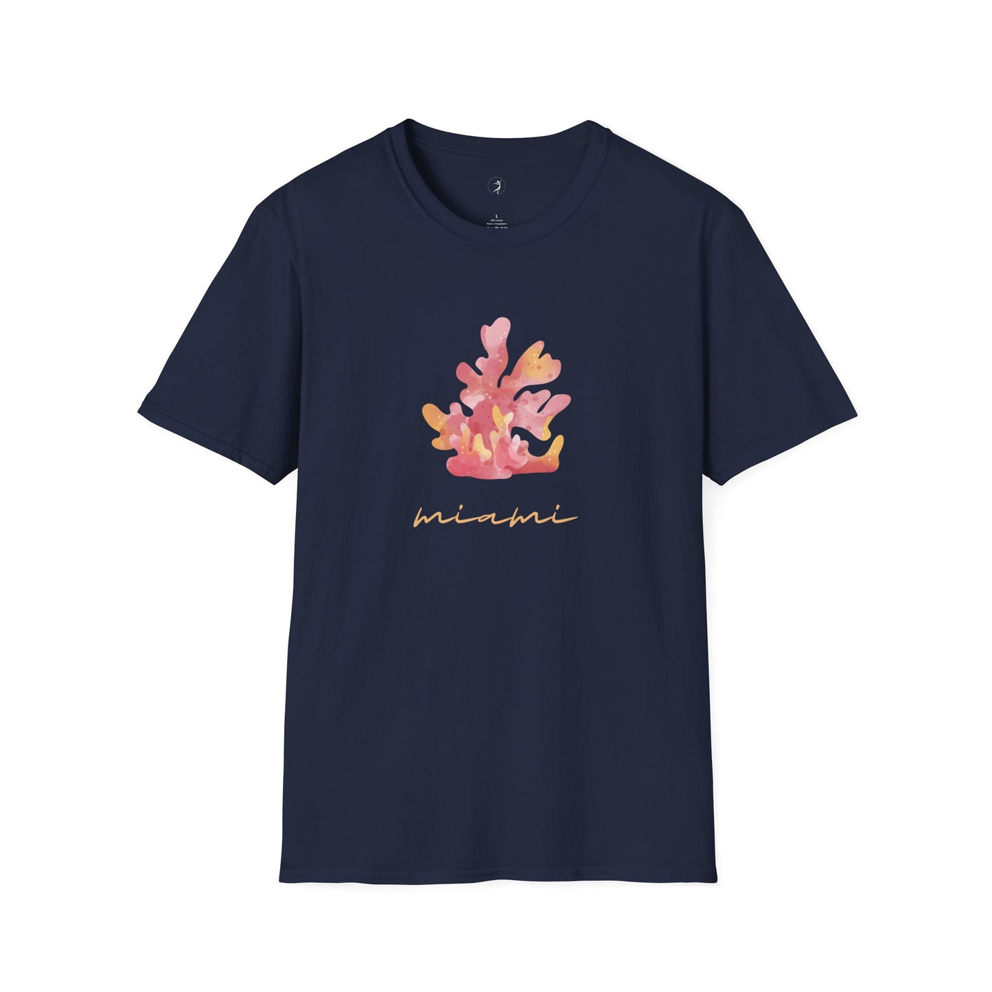 Miami Pink Coral Soft T-Shirt