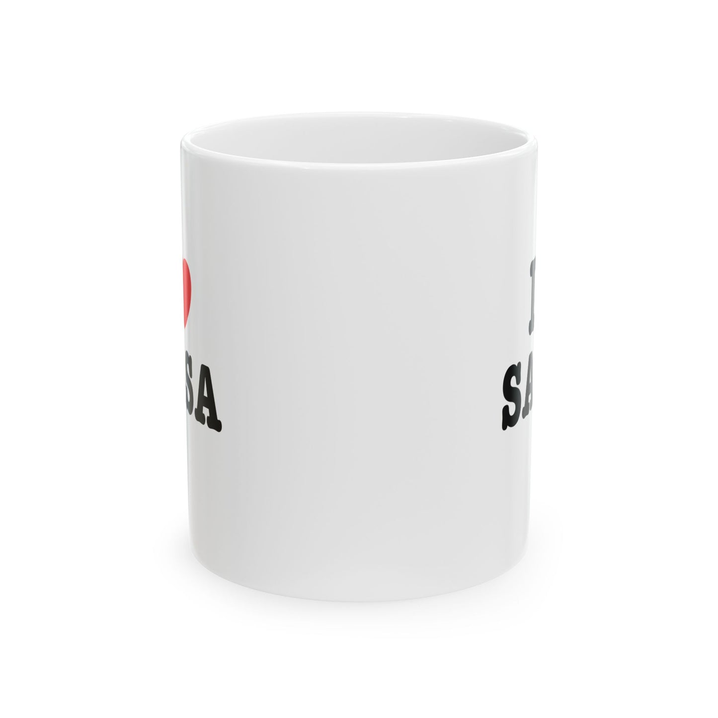 I ♥ Salsa Ceramic Mug