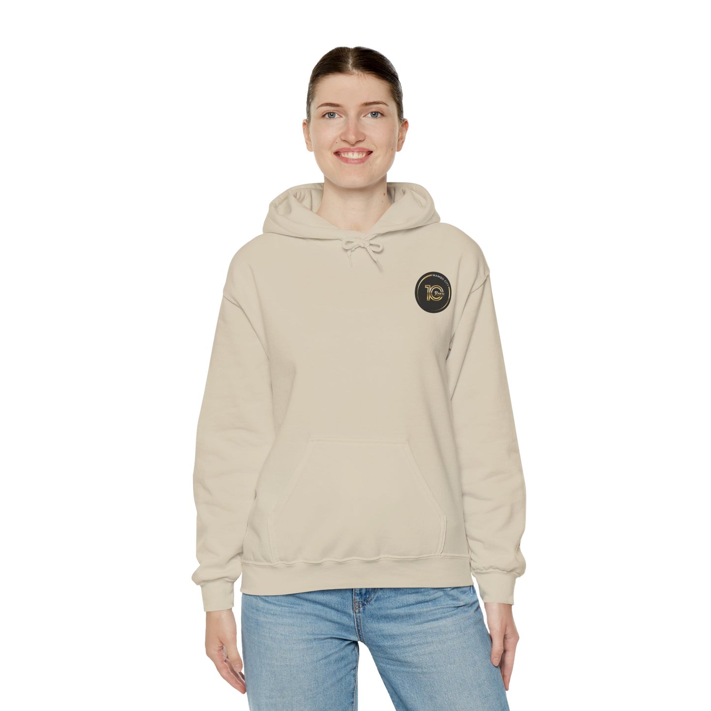 Mambo City - 10th Anniversary Special Edition Hooded Sweatshirt-Minimal