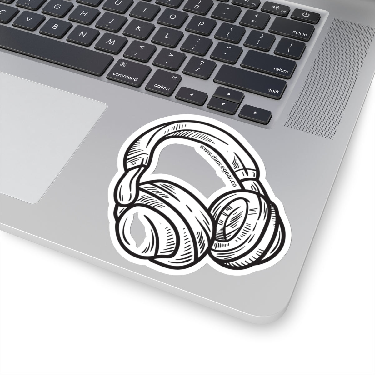 B&W Headphones-Kiss Cut Stickers