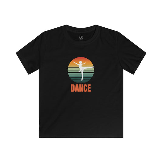 Dancer in the sunset Kids Soft Tee