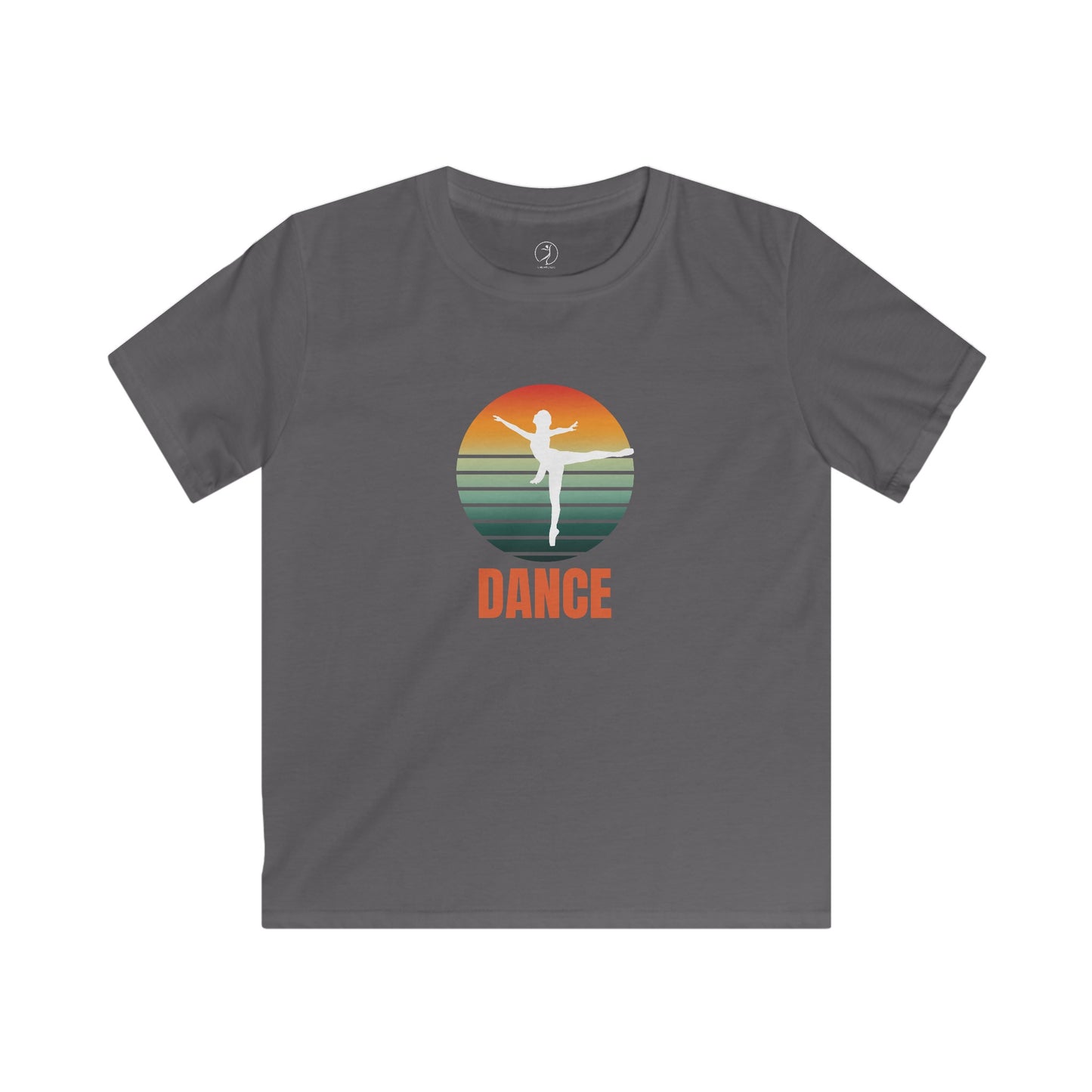 Dancer in the sunset Kids Soft Tee