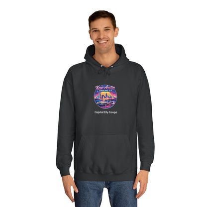 Capital City Hoodie — Retro 'Keep Austin Dancing 2.0'