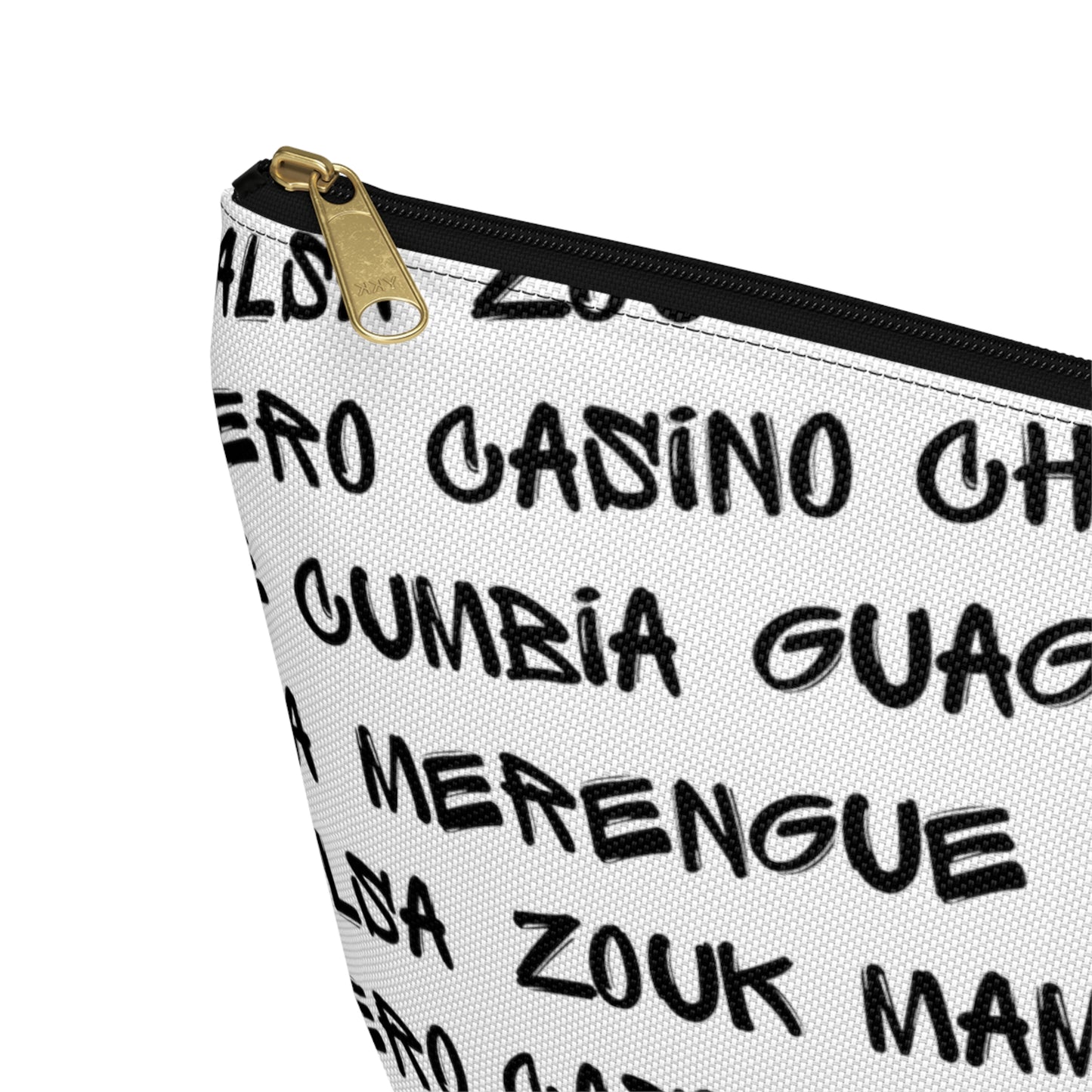 Graffiti Afro-latin Accessory Pouch