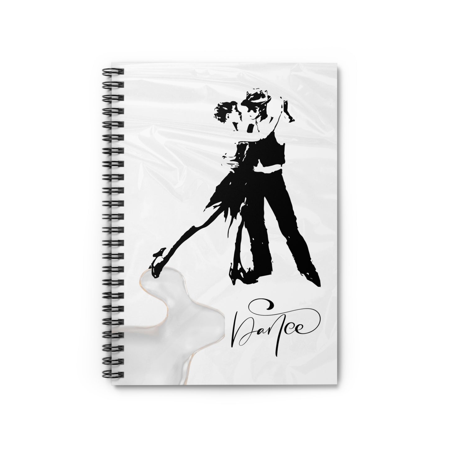 Dancing Couple Spiral Notebook