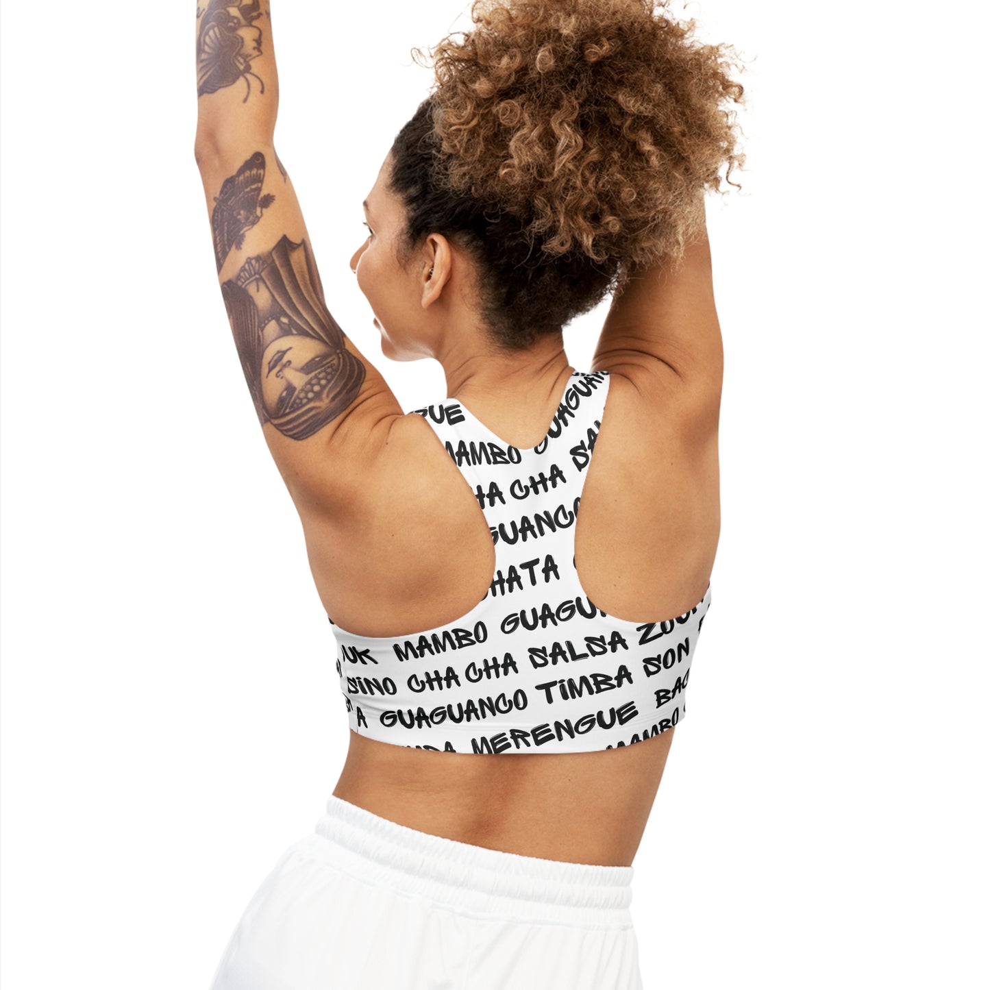 Graffiti AfroLatin Sports Bra