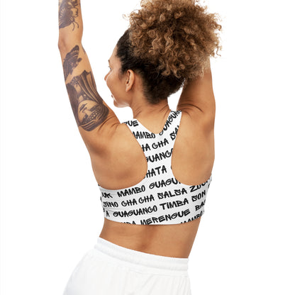 Graffiti AfroLatin Sports Bra