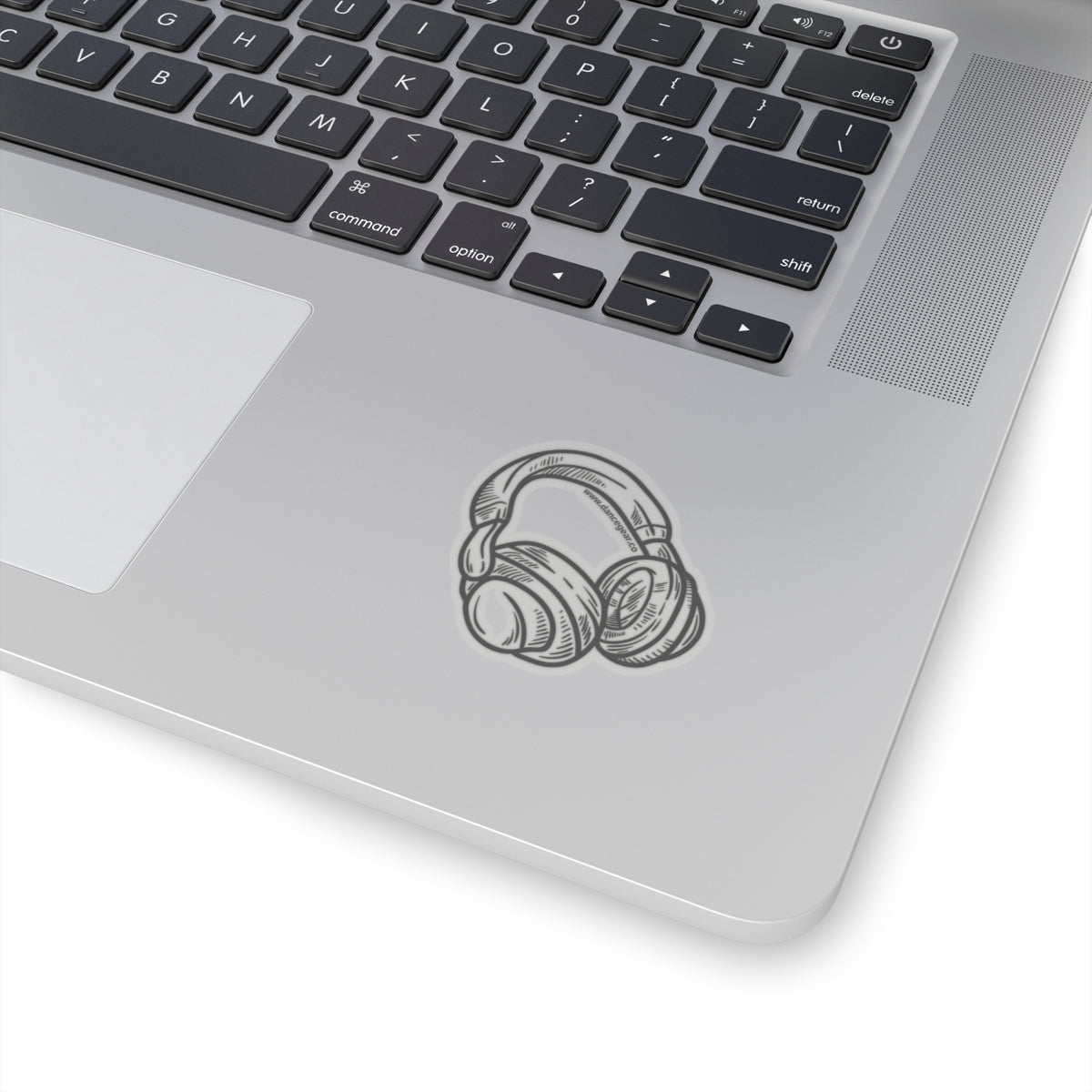 B&W Headphones-Kiss Cut Stickers