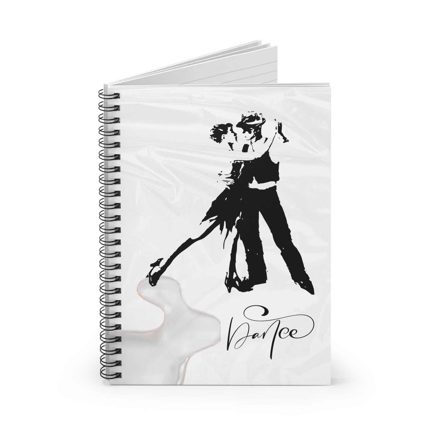 Dancing Couple Spiral Notebook