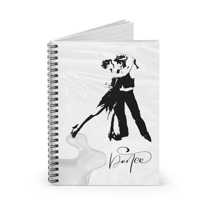 Dancing Couple Spiral Notebook
