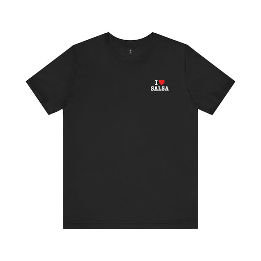 I Love Salsa Minimal NY Style T-Shirt