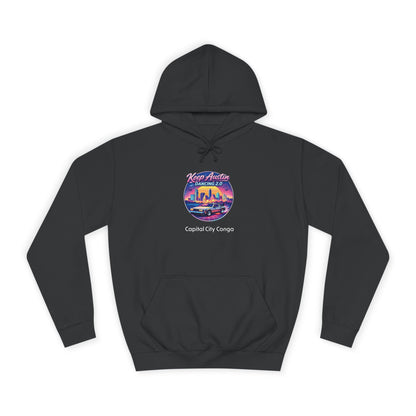 Capital City Hoodie — Retro 'Keep Austin Dancing 2.0'
