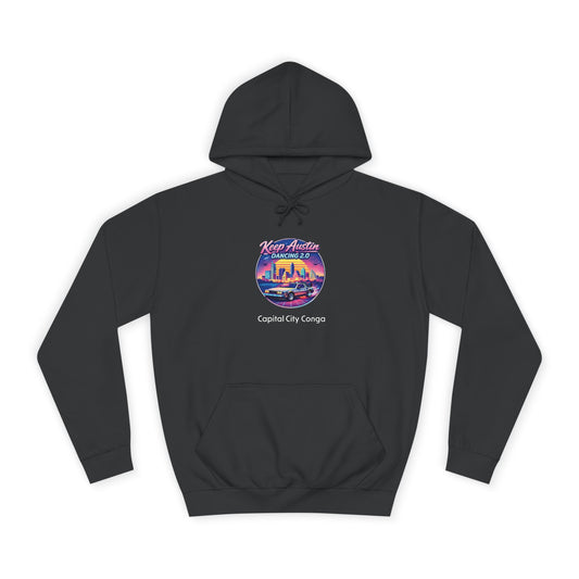 Capital City Hoodie — Retro 'Keep Austin Dancing 2.0'