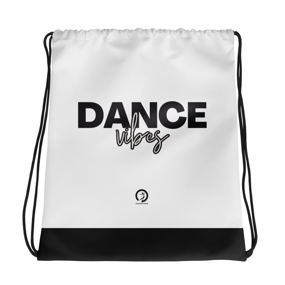 Dance Vibes Drawstring Bag
