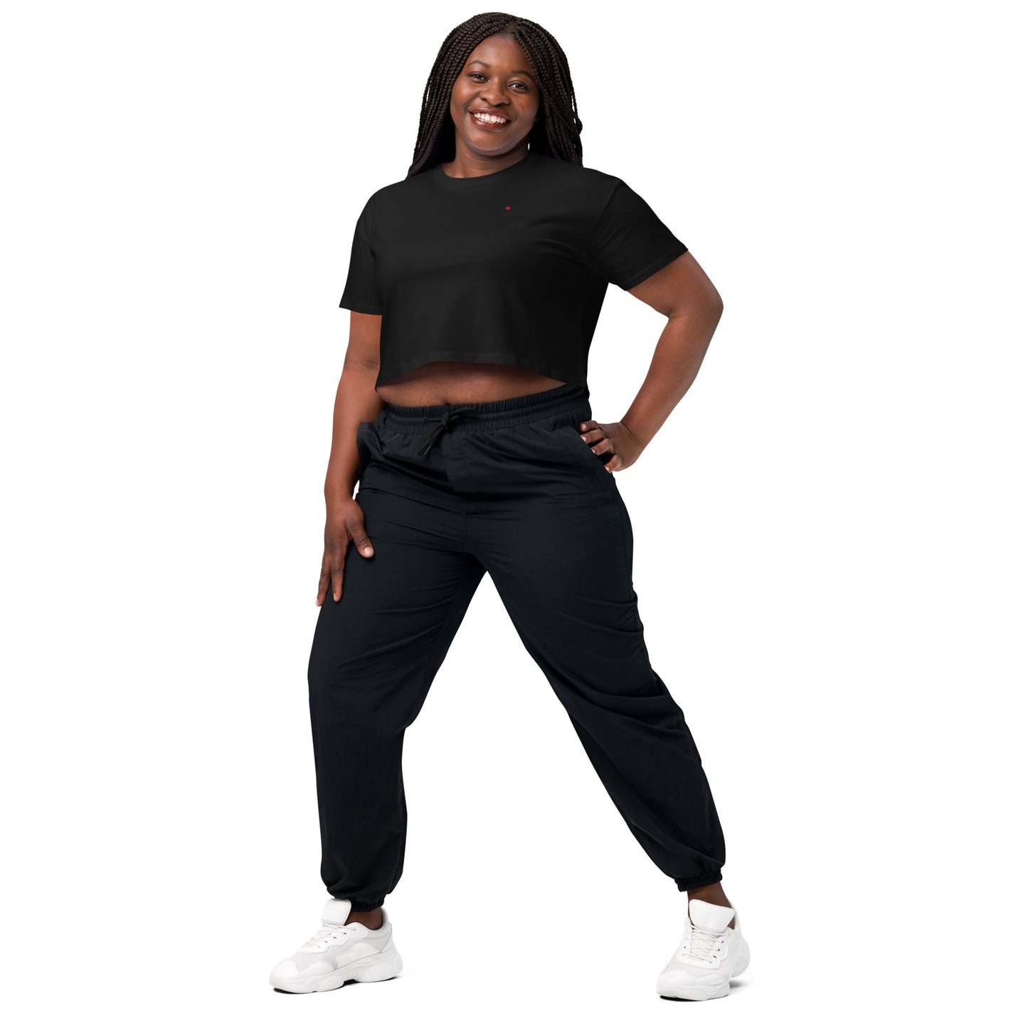 Heart Women’s crop top Printful