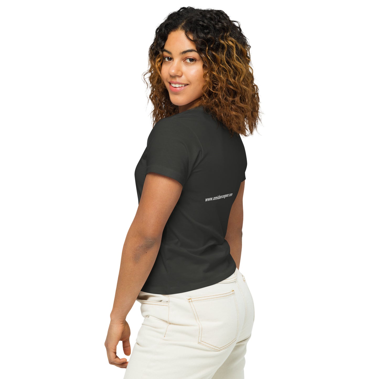 Women’s high-waisted t-shirt